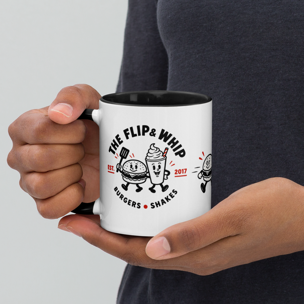 The Flip & Whip Color Mug